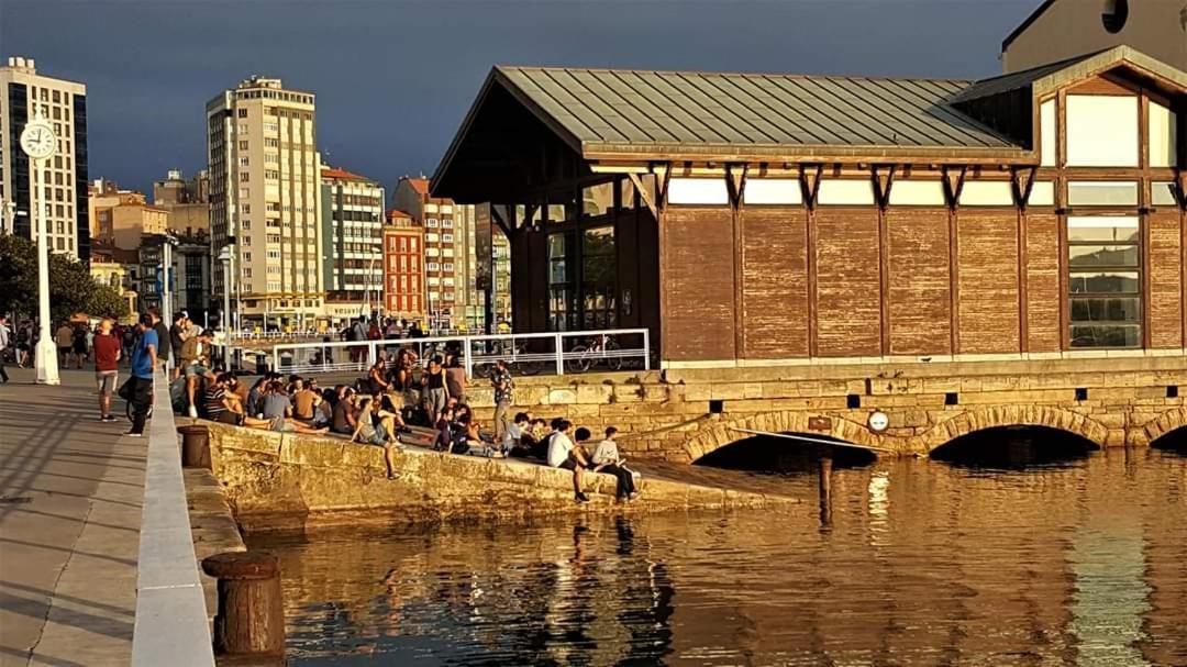 Albor II Hotel Gijon Luaran gambar