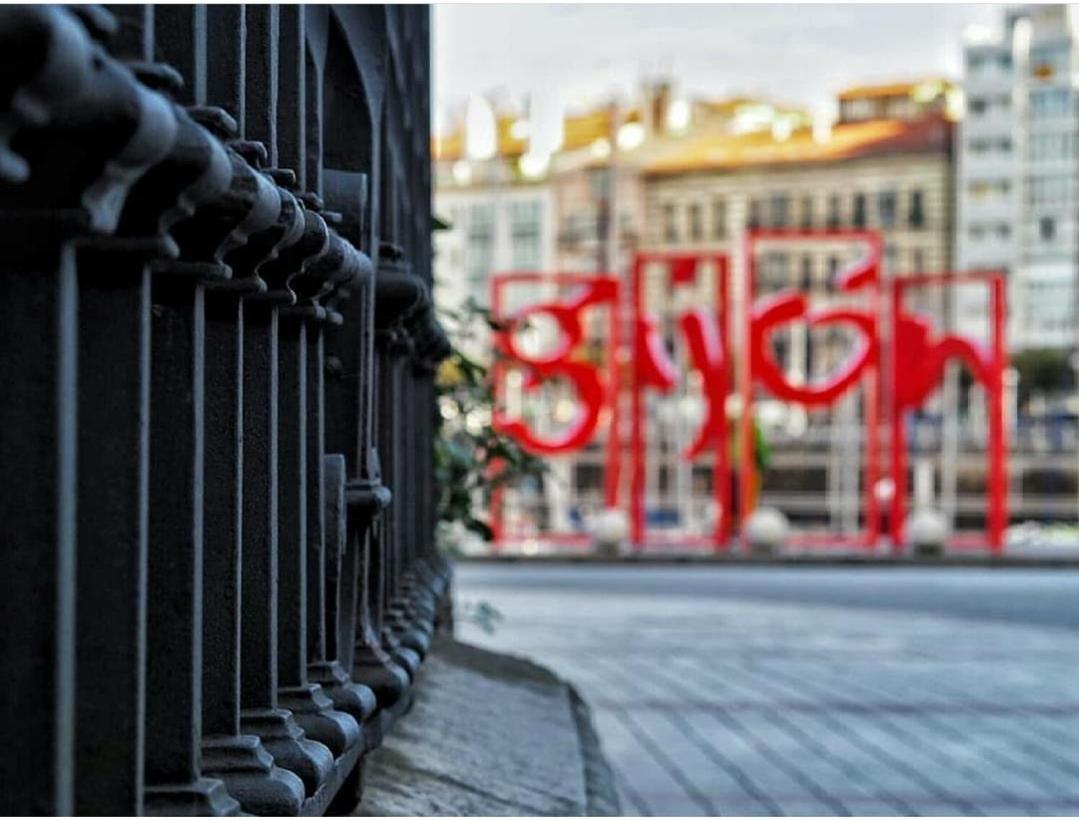 Albor II Hotel Gijon Luaran gambar